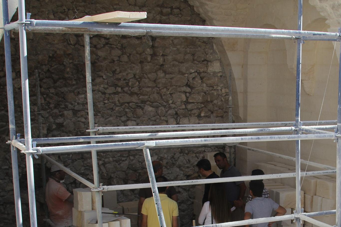 Şanlıurfa’da tarihi evler restore ediliyor Şanlıurfa’da tarihi evler restore ediliyor